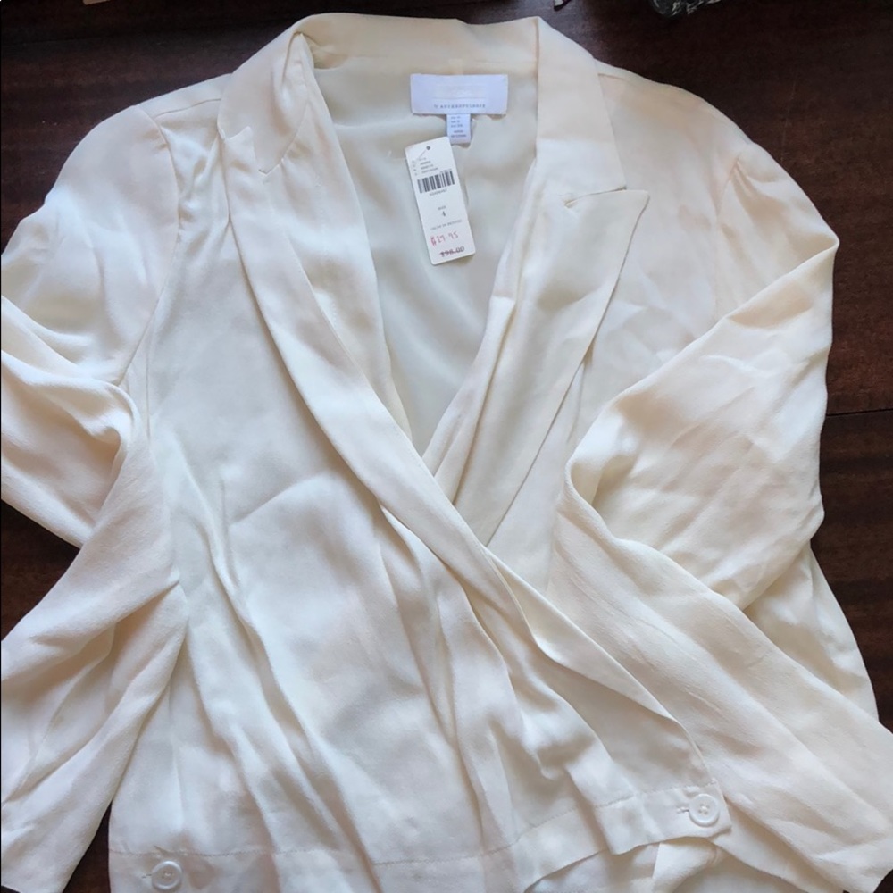 Anthropologie blazer top